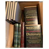 Book Lot - Websters Dictionary, Chemistry, Funk & Wagnalls Encyclopedia & More Book Lot - Websters Dictionary, Chemistry, Funk & Wagnalls Encyclopedia & More