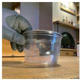 Wilpet Tool & Mfg. Co. Clear Styrene Disposable Plastic Container & Lid Lot Wilpet Tool & Mfg. Co. Clear Styrene Disposable Plastic Container & Lid Lot