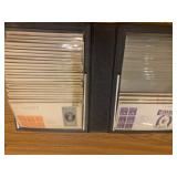 1938 - 1939 First Day Covers (FDCs) Stamped Envelope Collection In Binder