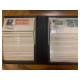 1951 - 1953 First Day Covers (FDCs) Stamped Envelope Collection In Binder