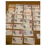 1954 First Day Covers (FDCs) Cachet Stamped Envelope Collection