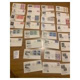 1957 First Day Covers (FDCs) Cachet Stamped Envelope Collection
