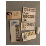 1980s First Day of Issue Used Postmarked Stamped Envelopes - Patriotic