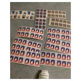 1994 29 Cent Self Adhesive Holiday Santa Claus Stamp Lot - 10 Sheets Total