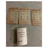 1992 Israeli Port Authority Stamps For 100 Years Jaffa Jerusalem Railway Line