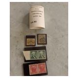 Yellow 80 Centesimi Poste Vaticane Vatican Postage Stamp 1945, Fancy Cancel Star