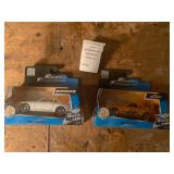 Diecast Cars From Fast & Furious Franchise Toyota Supra White & Orange Green