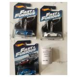 Hot Wheels Die Cast Cars From Fast & Furious 6 & Fast 7 Movies 