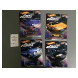 Hot Wheels Premium Fast & Furious Fast Imports Die Cast Cars - Complete Set of 5