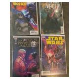 Marvel Star Wars  Darth Vader & Luke Skywalker Comic Book Lot of 4
