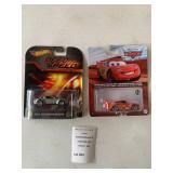 Disney Pixar Hot Wheels Lightning McQueen W:Racing Wheels Car
