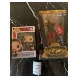 Mattel WWE Defining Moments Shinsuke Nakamura & Funko POP! Figures 