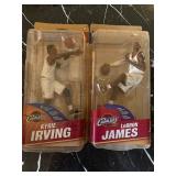 McFarlane Toys  Kyrie Irving &  LeBron James NBA Cleveland Cavaliers Figures
