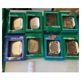 Showcase Collection Woodland Brass-Finished Soap Dishes & Toothbrush Holders