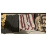 Vintage Throw Blanket Lot