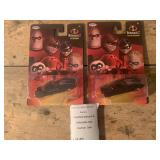 Jakks Pacific Disney Pixar Incredibles 2 Collectible Car Set of 2