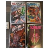 Comic Books DIE!namite Lives!,�Scarlett�#3, The Warlord Annual�#1