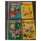 Gold Key Comics Porky Pig Bugs Bunny Comic Books Lot of 4 (1)