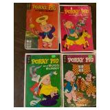 Gold Key Comics Porky Pig Bugs Bunny Comic Books Lot of 4