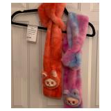 Pop Mart The Monsters Collectible Plush Scarves (Lot of 2)