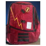 Red Gold DC Comics The Flash Laptop Canvas Backpack 
