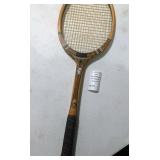 Vintage Wooden Tennis Racket