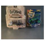 Green Hot Wheels Monster Jam Truck