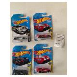 Hot Wheels Ford GT Die Cast Car Lot of 4