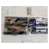Hot Wheels Premium Car Culture Team Transport Vehicles Lot of 2