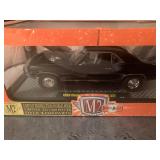 M2 Machines Detroit Muscle Black 1969 Chevrolet Camaro Diecast Model Car