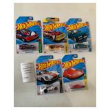 Mattel Hot Wheels Die Cast Cars Honda Civic Custom, Carroll Shelby Daytona Coupe