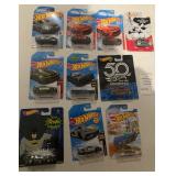 Hot Wheels Die Cast Car Collection Steamboat Willie Disney, Batman Batmobiles