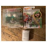 Hot Wheels Mario Kart Luigi Circuit & Cloud Glide Special Kart Die-Cast Cars