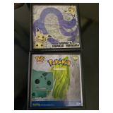 Poke?mon Mimikyu & Bulbasaur Framed Wall Art Lot of 2