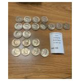 50 Cent Piece Coin Lot - 1971 (4), 1972 (7), 1973 (1), 1974 (4)