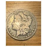1882 Morgan Silver Dollar Mint Mark S San Fransi