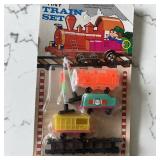 1960s Gulf Miniature Tiny Train Set Made In Hong Kong Sealed In Package