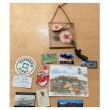 Blum Wall Plaque, Castelo de S. Jorge Lisbon Ceramic Tile, Ohio Souvenir Items