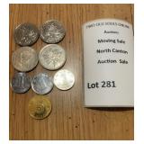 Chinese Coin Lot of 8