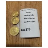 Euro Coin Lot of 3 