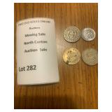 Foreign Coin Lot of 4 - Panama, Costa Rico, Venezuelan, Bahamas 