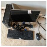 Gateway SX Series Desktop Computer Set - Tower, Monitor, Keyboard, Mouse 
