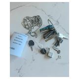 Key Collection - Padlock, Old Tool Chest Keys & More