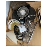 Kitchen Gadget Cleanout - Grater, Citrus Juicer, Flour Sifter, Funnel & More