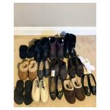 Ladys Shoe Lot Sizes 7.5, 8 Totes, Naturalizer, Deer Foams, White Stag  (1)