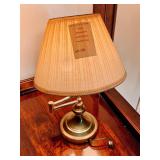 MCM Brass Swing-Arm Table Lamp 