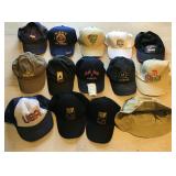 Mens Baseball hat Ball Cap Lot - Travel Cruises, Military & More