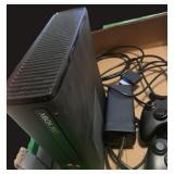 Microsoft Xbox 360 S (Slim) Console From 2010, 2 Controllers & 2 Xbox Games