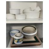 SECA Chinese Porcelain Rice Bowls, Studio Nova Summer Daisy Bowl, Placemats