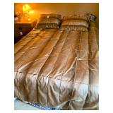 Single Bed Frame, Mattress From The Original Mattress Factory, Bedding Also